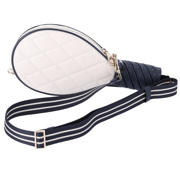 Kate Spade Grand Slam 3D Tennis Racquet Small Crossbody KF517 Limited Edition - Picture 6 of 8
